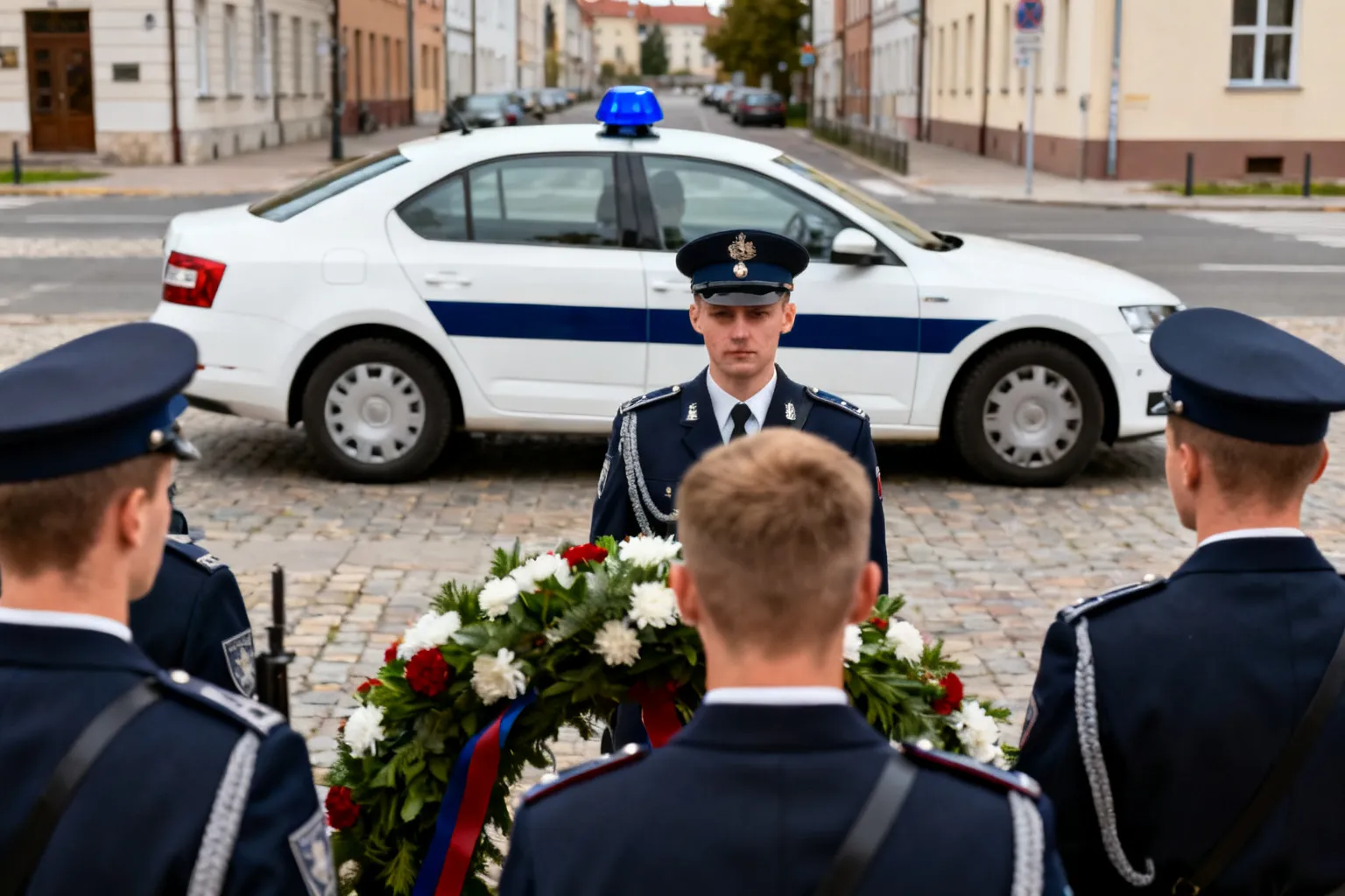 Odprawa wart w Katowicach z okazji 87. rocznicy wybuchu II wojny światowej