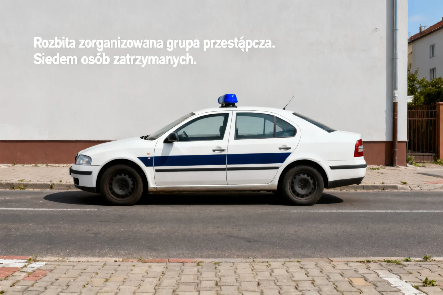 Rozbita zorganizowana grupa przestępcza. Siedem osób zatrzymanych