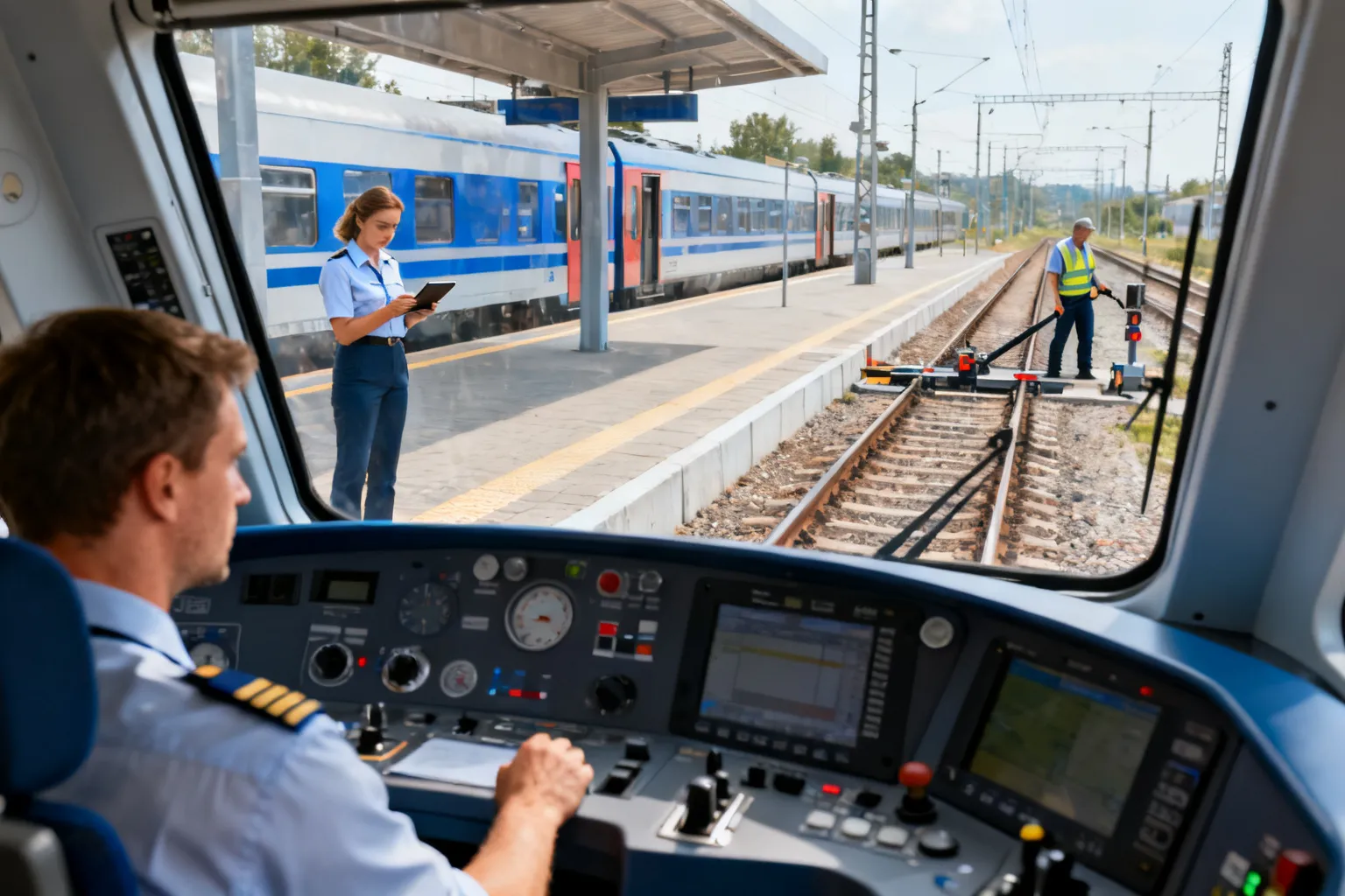 Zarobki na kolei 2026 — ile zarabiają maszynista, konduktor i dróżnik?