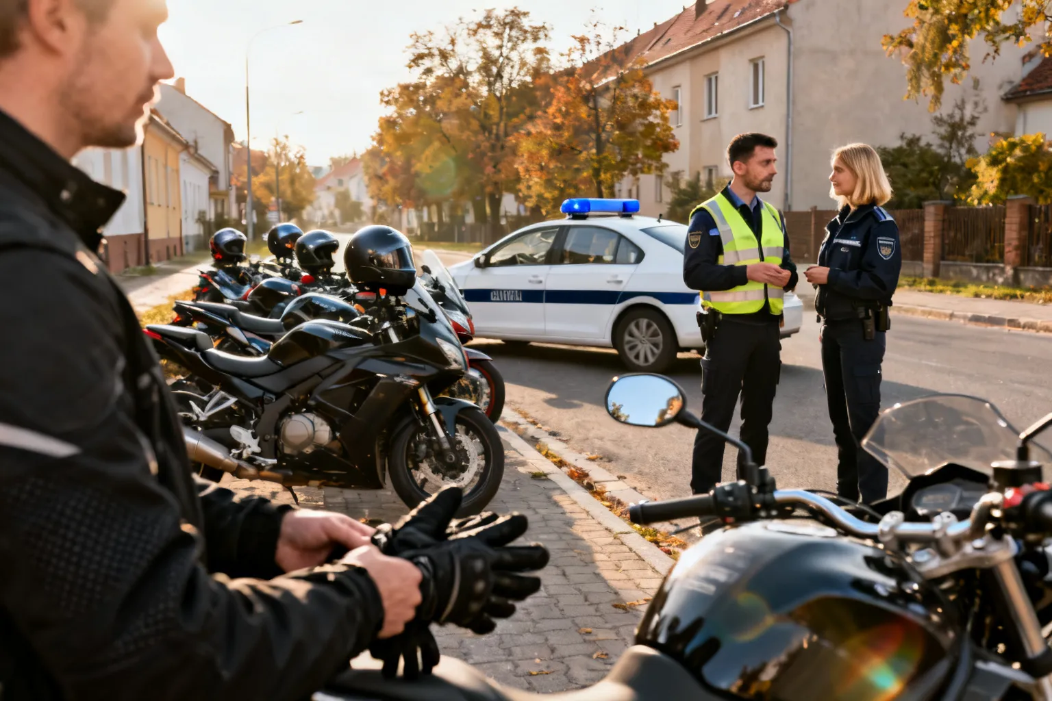 Motocykliści zakończyli sezon na Żywiecczyźnie, policja przypomina o zasadach