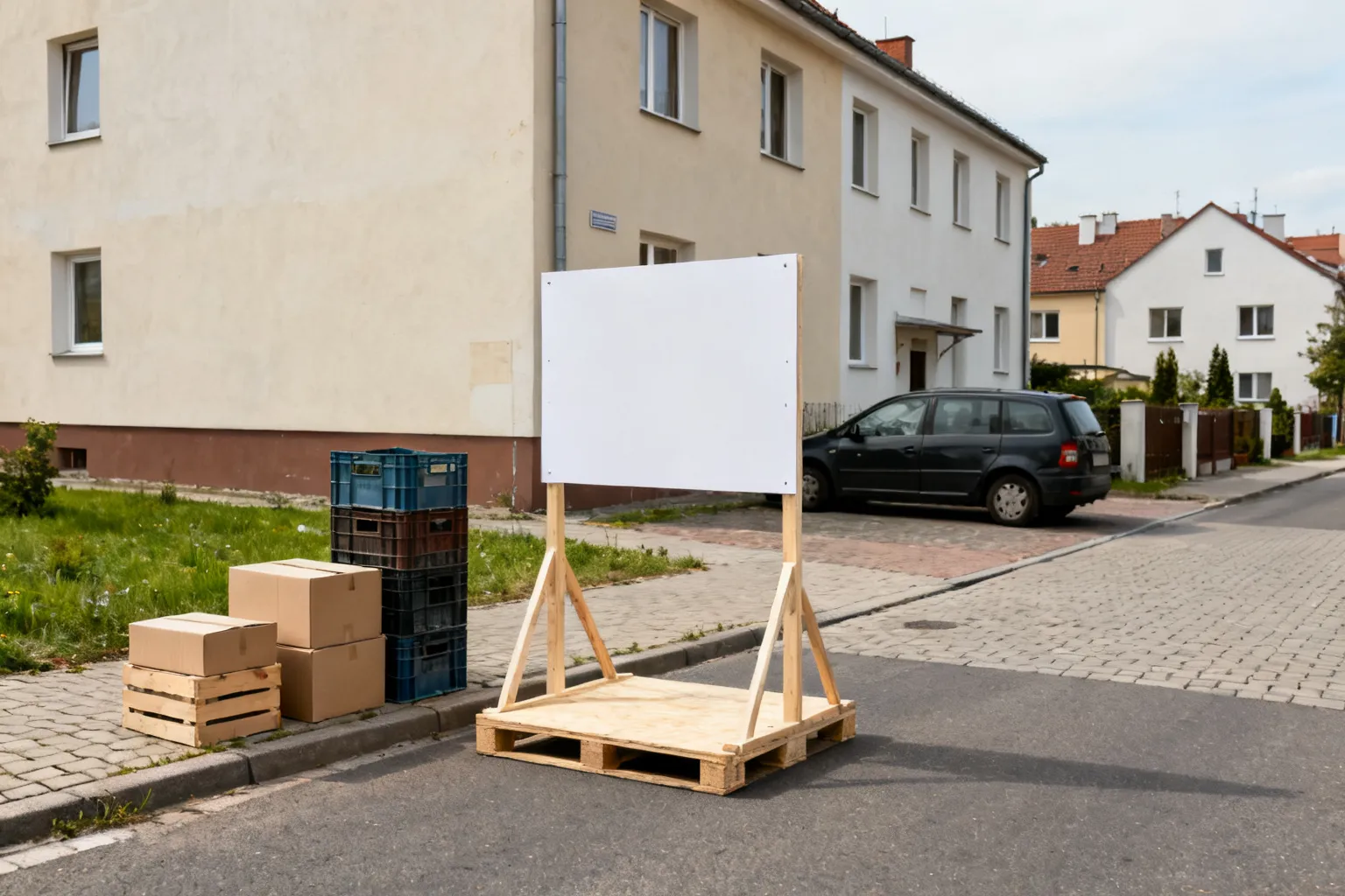 Mieszkańcy Mirów protestują przeciw spalarni zwierząt przy ul. Legionów w Częstochowie