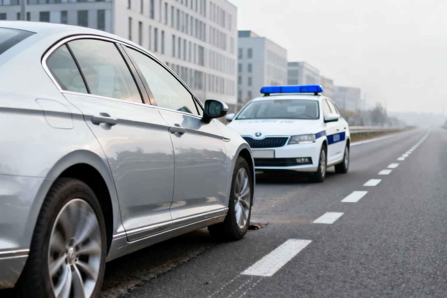 237 km/h na S1 — mandat 2500 zł i 15 punktów dla kierowcy Arteona