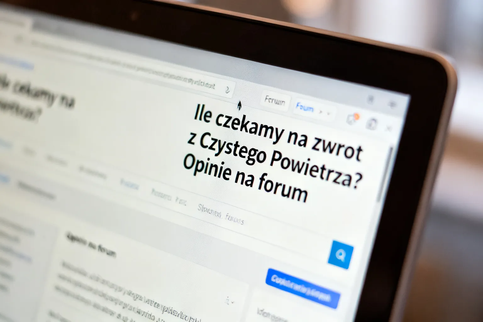 Ile czekamy na zwrot z Czystego Powietrza? Opinie na forum