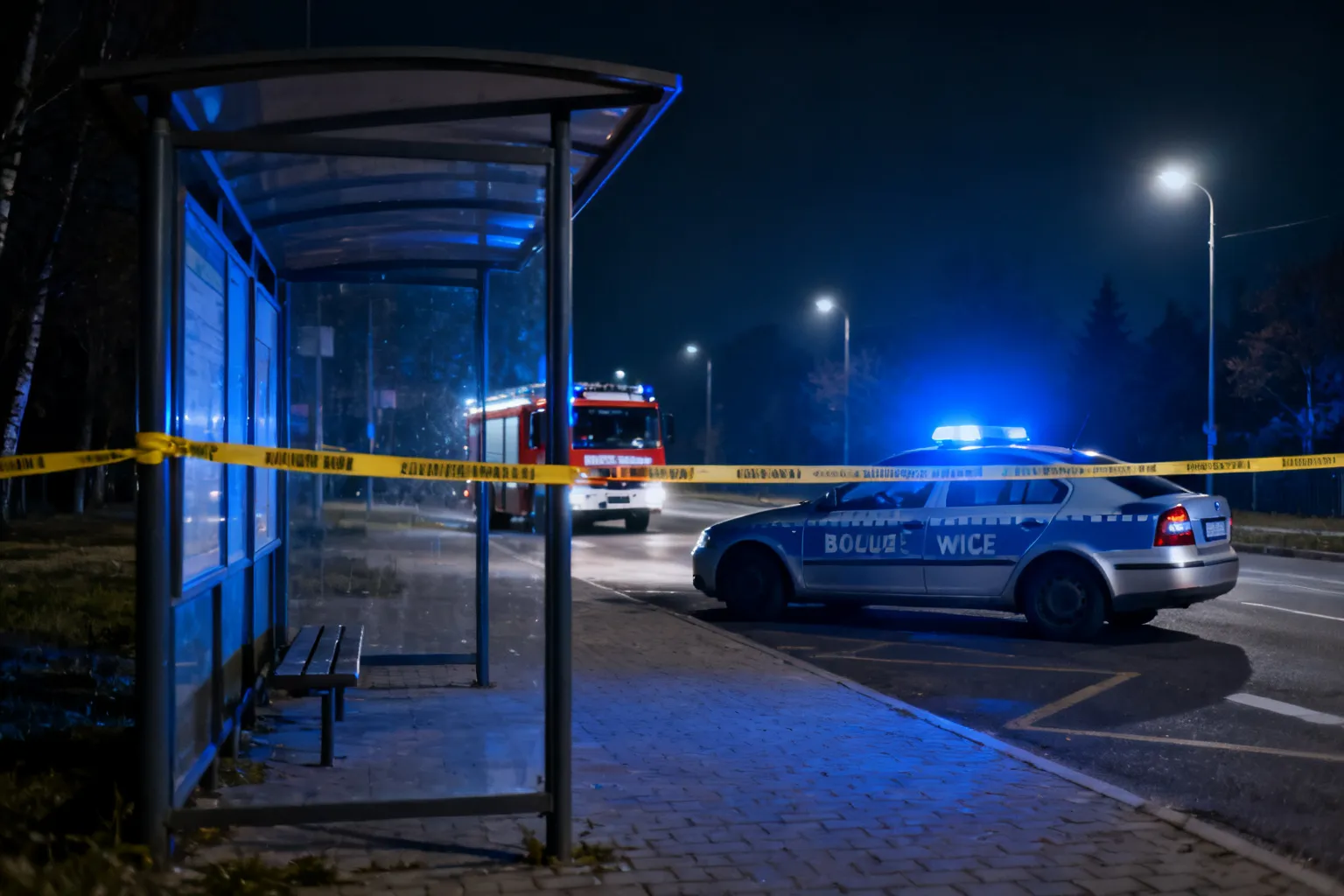 Pasażerka rozbiła szybę autobusu na przystanku w Boguszowicach