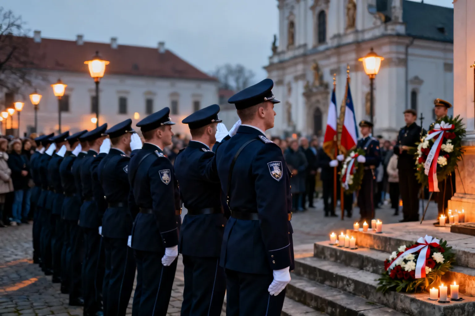 25 Jasnogórskie Spotkania Policji Częstochowa — msza i hołd dla poległych