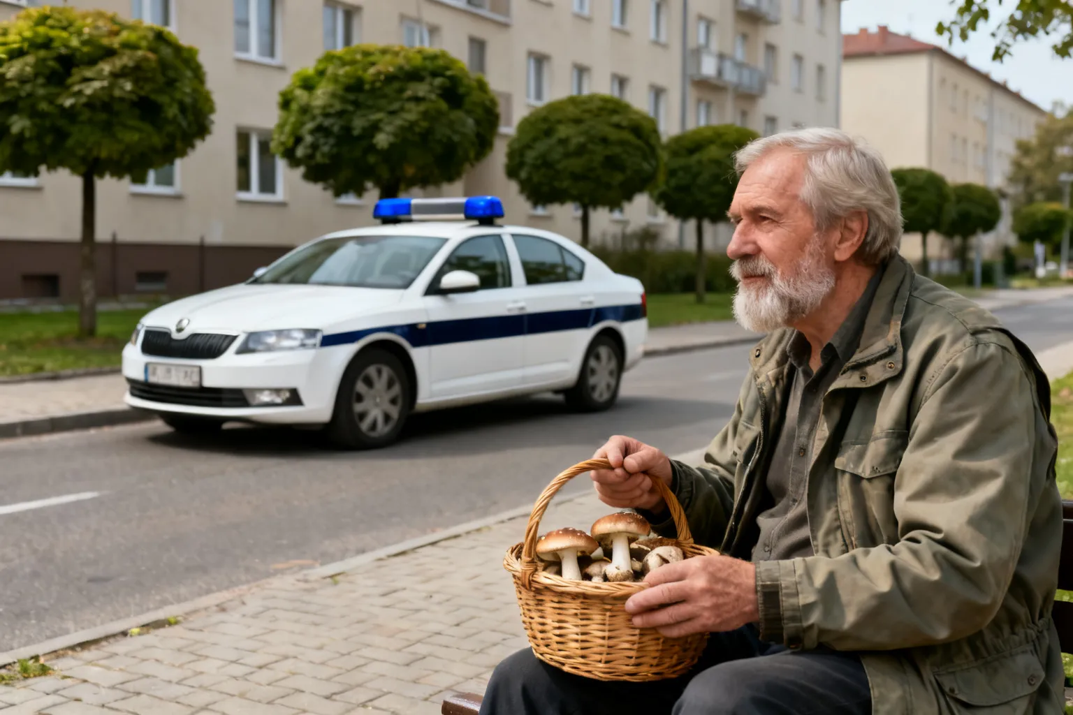 63‑letni grzybiarz odnaleziony po nocnych poszukiwaniach
