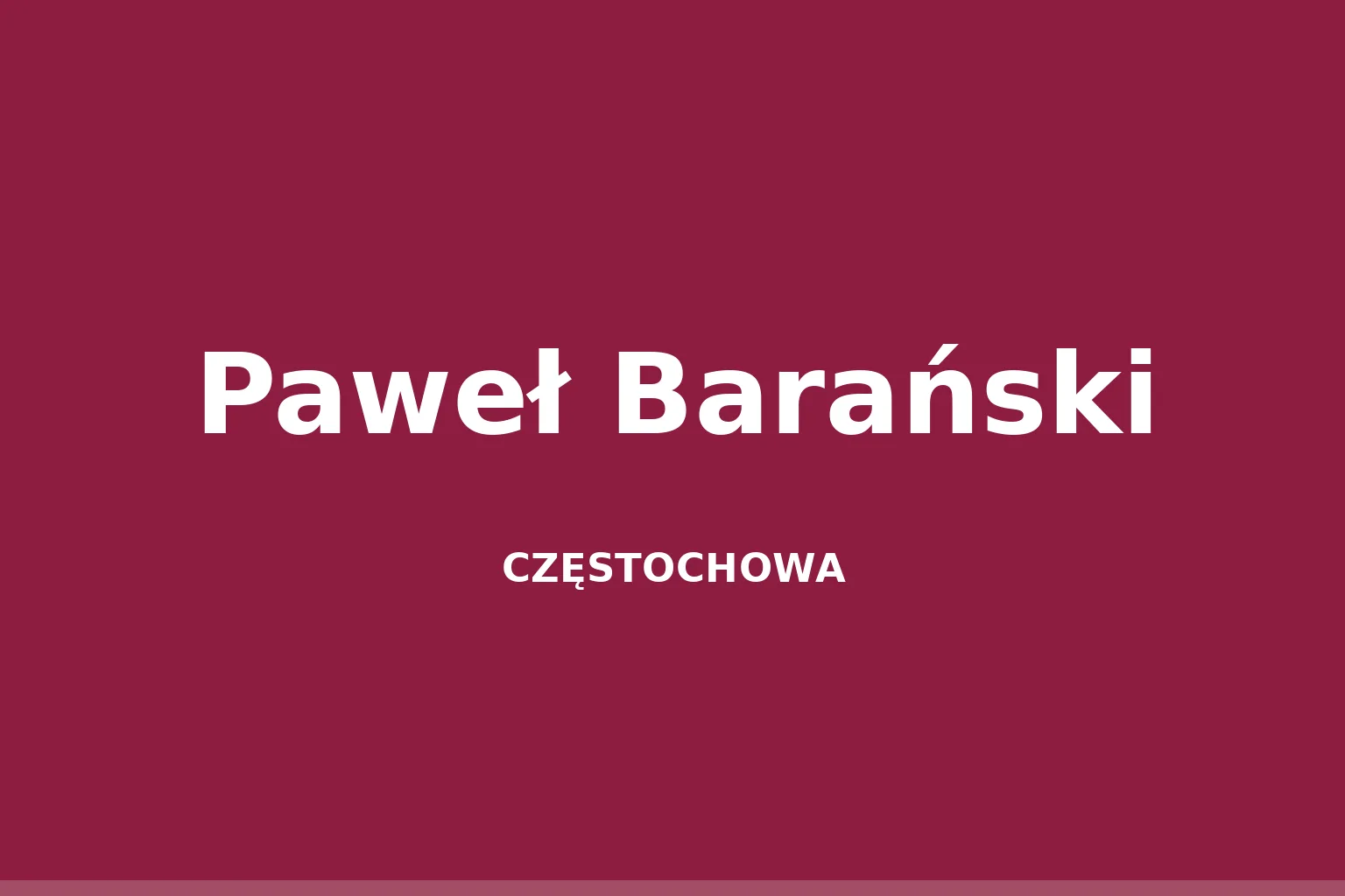 Paweł Barański (duchowny)