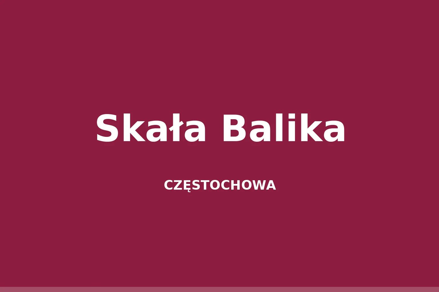 Skała Balika