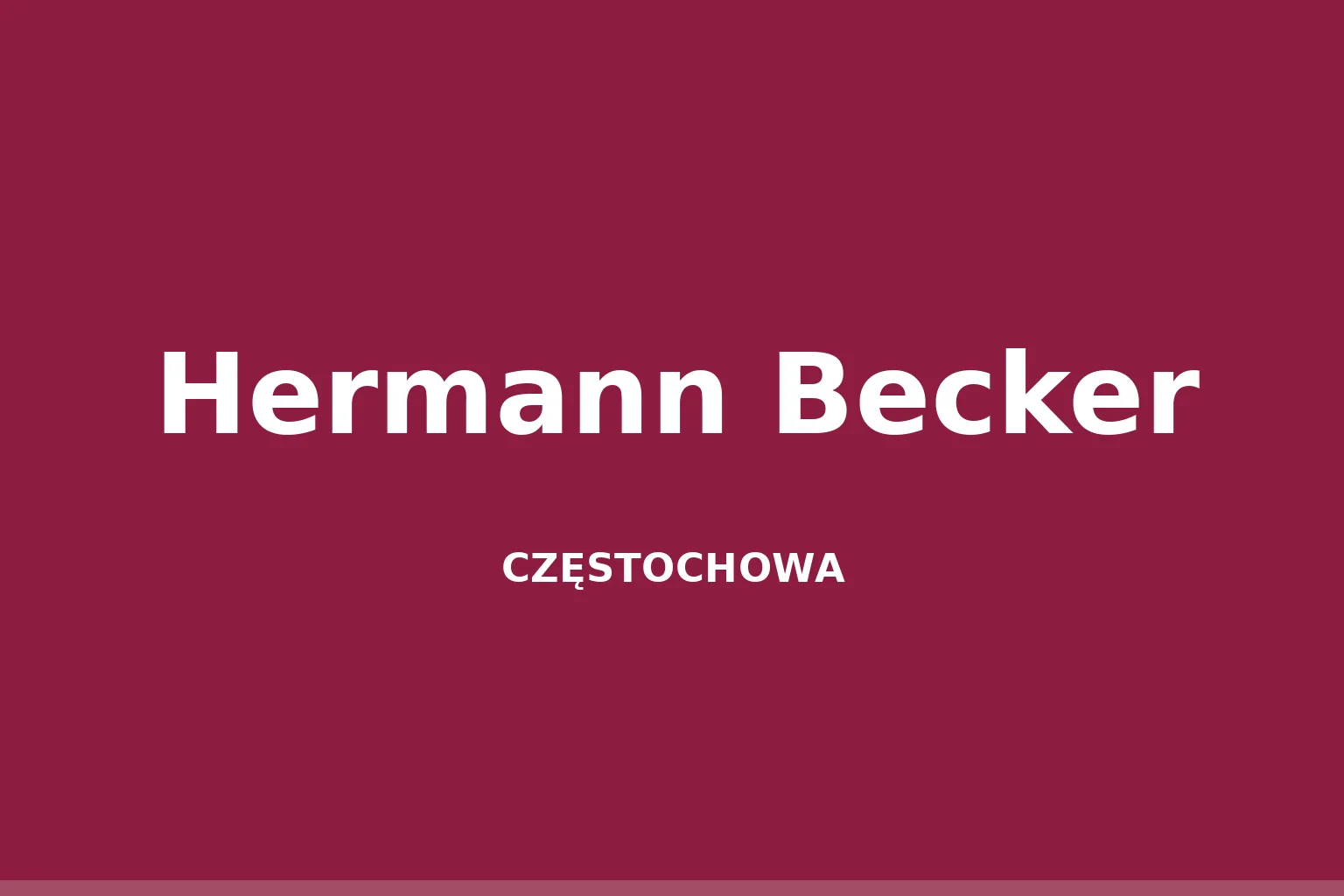 Hermann Becker