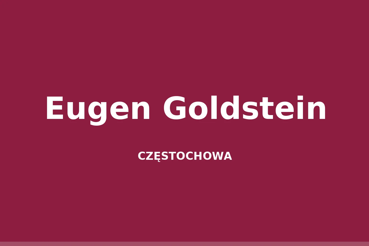 Eugen Goldstein