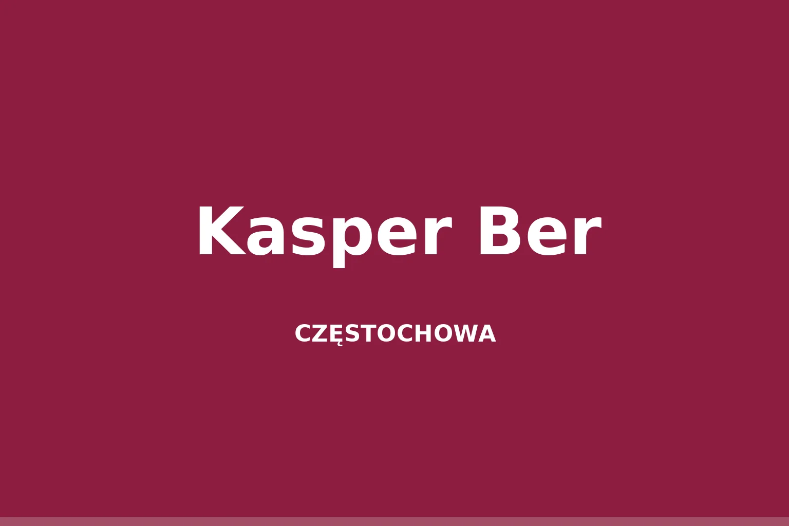Kasper Ber