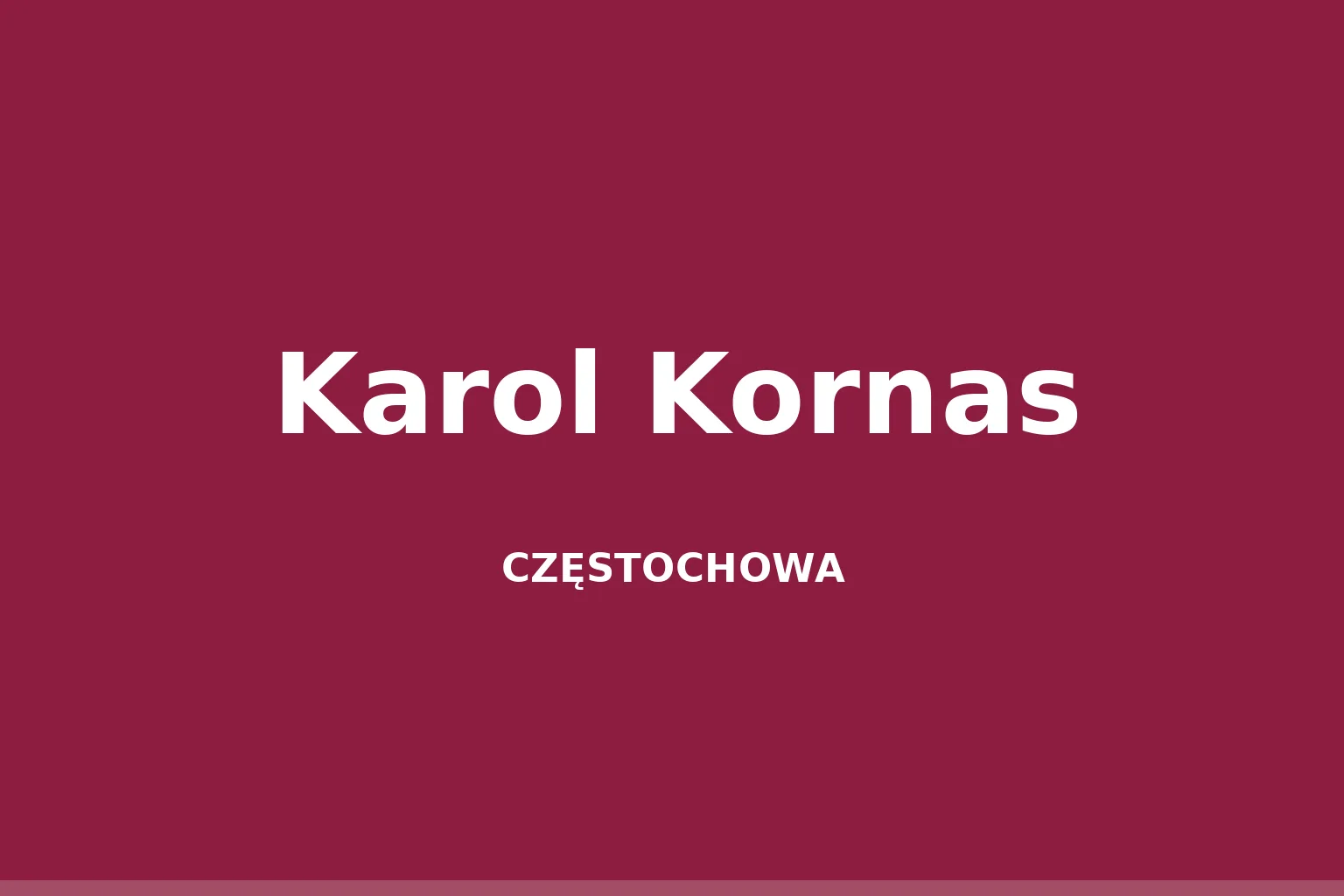 Karol Kornas