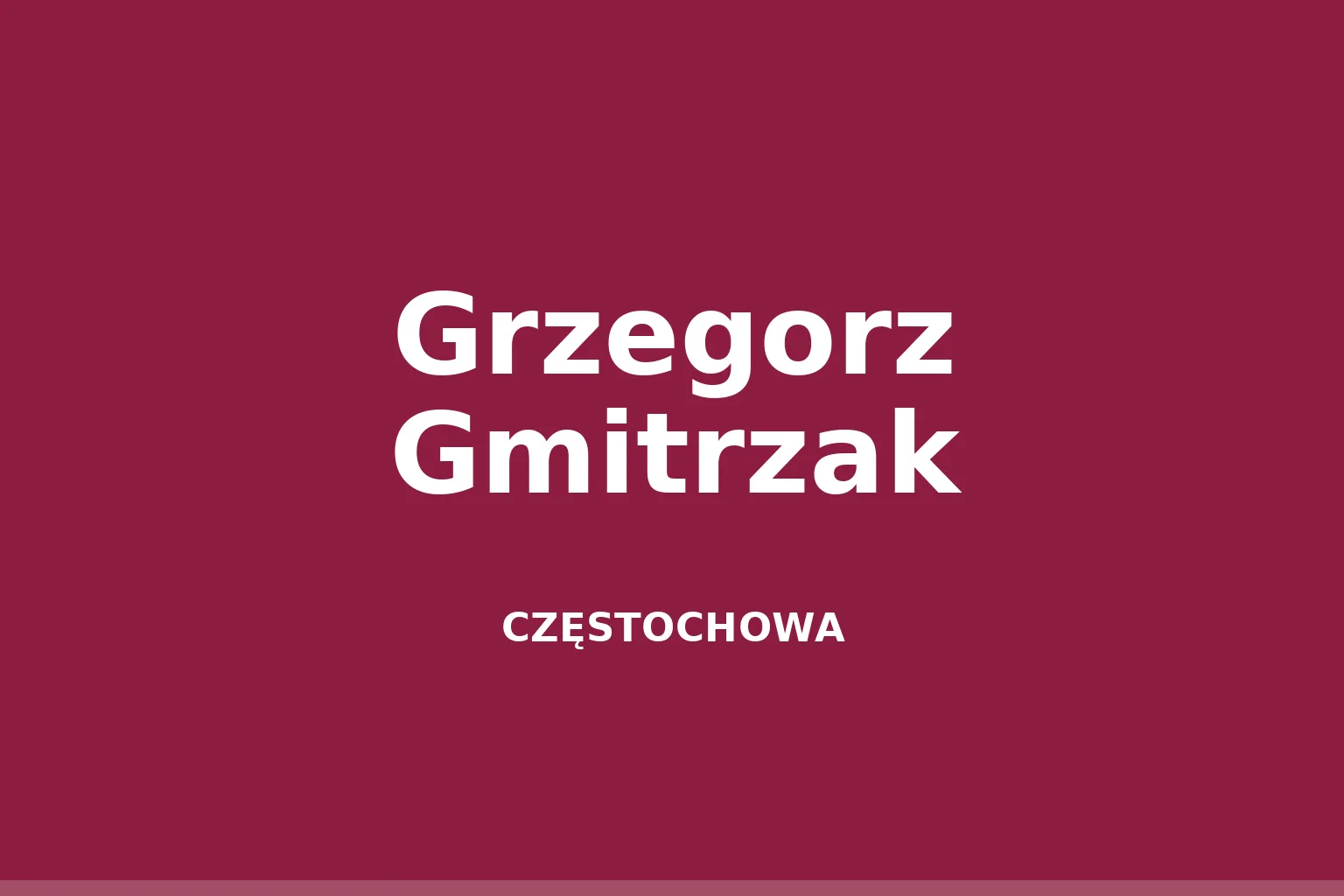Grzegorz Gmitrzak