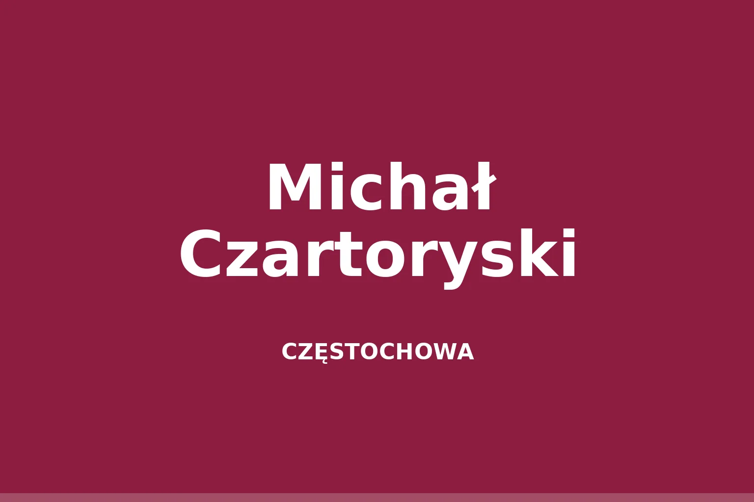 Michał Czartoryski (dominikanin)