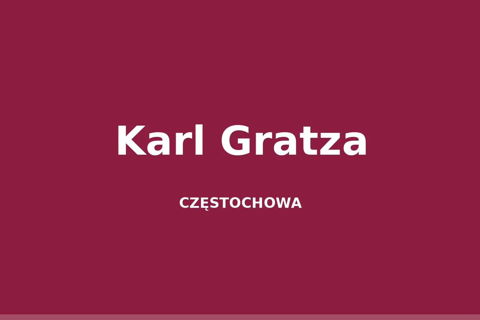 Karl Gratza