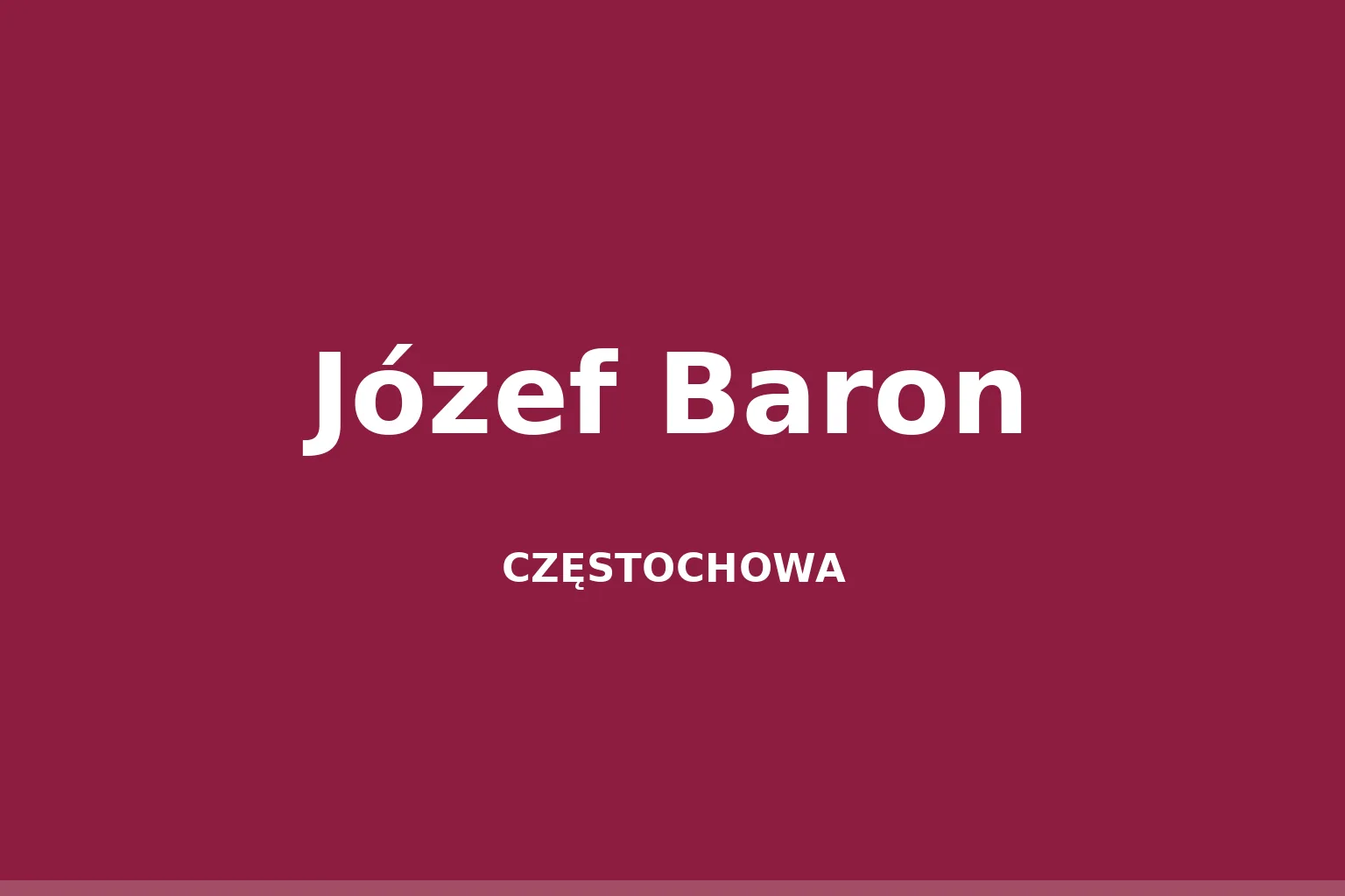 Józef Baron